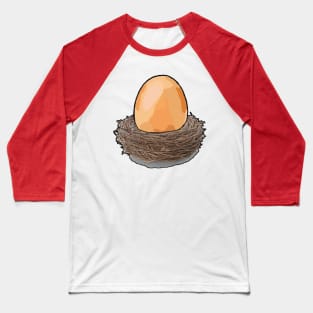 Nest Egg Front & Back Baseball T-Shirt